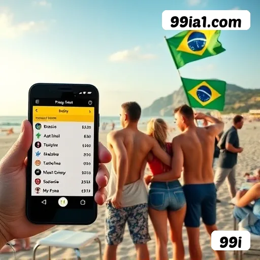 Aplicativo móvel 99i para iOS e Android